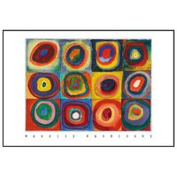 panorama cuadro enmarcado wassily kandinsky 70x50 cm