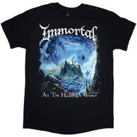 immortal camiseta at the heart of winter para hombre
