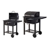 barbacoa carbon con tapa 96xd36xl485cm - neoferr