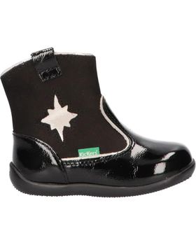 de KICKERS 735121-10 BIBOOTS 83 NOIR VERNIS