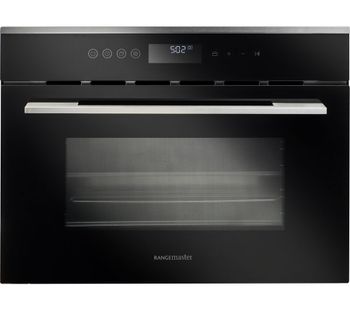 Rangemaster RMB45SCBL/SS Electric Steam Oven - Black & Stainless Steel, Stainless Steel