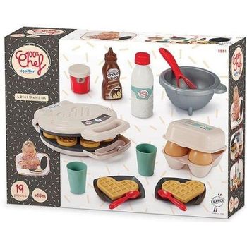 Set Cocina Infantil ECOIFFIER Waffles 10 Piezas Juego de Rol