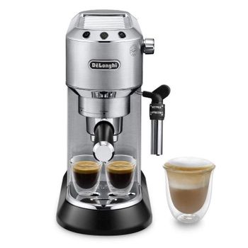 DeLonghi Dedica EC685.M Cafetera de Espresso Plata