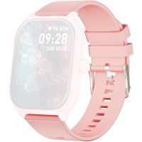 pccom essential fit max strap correa para reloj smartwatch fit max silicona rosa