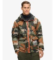 superdry para hombre ms110178a chaqueta ultimate rescue verde s casual deportivo camuflaje nieve poliester reciclado sostenible