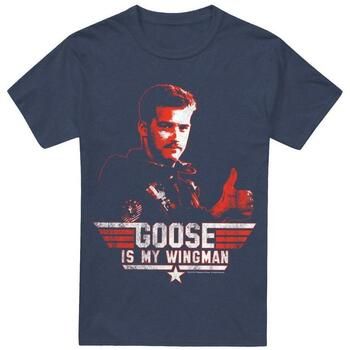 Top Gun Camiseta Wingman Goose para hombre