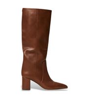 twinset para mujer 262tgt052 botas altas de piel marron 36 5 a 8cm ninguno casual