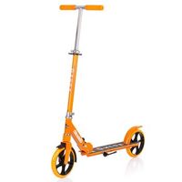patinete infantil omega hasta 100 kg plegable y ruedas de 20mm de chipolino orange