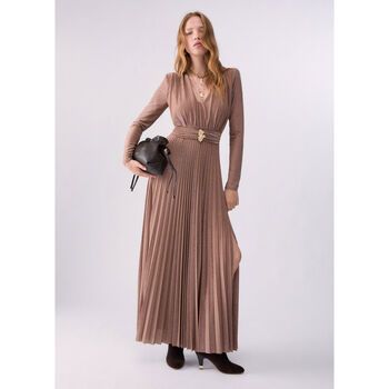 Liu Jo Vestidos Vestido largo en Lurex plisado para mujer