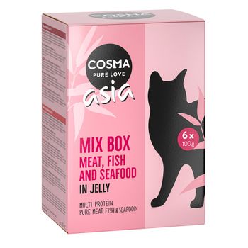 Cosma Asia en bolsitas - Pack de prueba - 24 x 100 g - Pack Ahorro