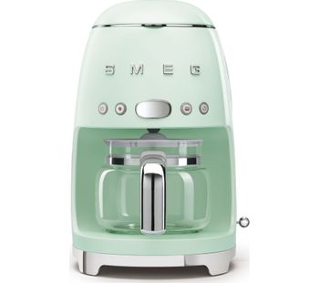 50's Retro DCF02PGUK Filter Coffee Machine - Pastel Green, Green