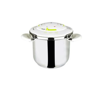 Olla a presion 22 cm 6,5 l lifecook acero inoxidable