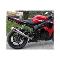 silenciador de escape yamaha yzf-r6 e2 mass cafe racer