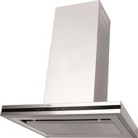 amica oks652t chimney cooker hood - stainless steel stainless steel