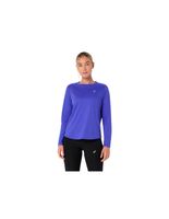camiseta de running asics core ls top mujer cobalto