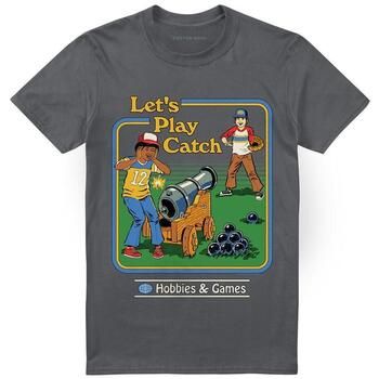 Steven Rhodes Camiseta Let's Play Catch para hombre