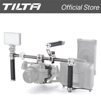 Sistema de Soporte Manual TILTA para DJI Mavic 4 Pro, Color Blanco Titanio, Accesorios para Fotografía con Drones TA-T86-A-TW