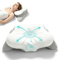 almohada cervical de rebote lento con forma de mariposa almohada de espuma viscoelastica para dormir de lado altura ajustable