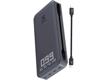 Powerbank - Xtorm Titan Ultra, 27000 mAh, 200W, 4 puertos, Carga rápida, Compatible con portátiles, Negro