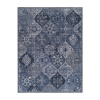 alfombra lavable sami azul 200x280 cm
