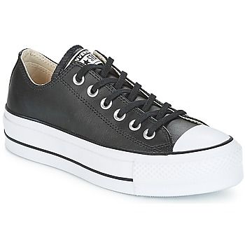 Converse Zapatillas CHUCK TAYLOR ALL STAR LIFT CLEAN OX LEATHER para mujer