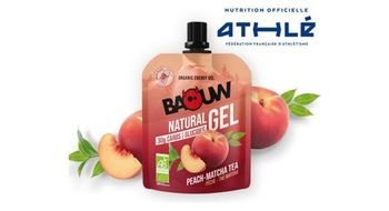 Gel energetico natural baouw melocoton   te 85 gramos