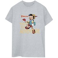 pinocchio camiseta tales of adventure para mujer