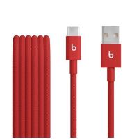 cable apple beats usb-a a usb-c 15 m woven rojo fuego