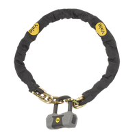 candado de cadena maxima seguridad para bici o moto 1100mm