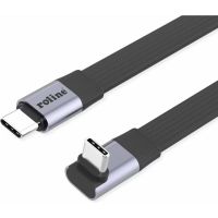 cable usb-c roline usb4-20 80 gbits 240w 080 m