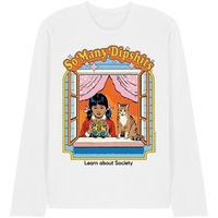 steven rhodes camiseta manga larga so many dipshits para mujer