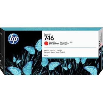 HP 746 (P2V81A) Chromatic Red Original DesignJet Ink Cartridge
