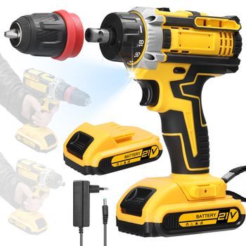 Taladro-atornillador 2en1 21v Litio Para Reparaciones