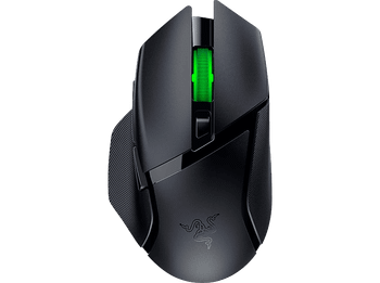 Ratón gaming - Razer Basilik V3 X Hyperspeed, Inalámbrico, 18000 dpi, 9 controles programables, Negro