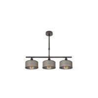lampara gilda 3xe14 marron regx55x14 cm