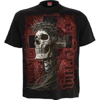 spiral camiseta silent suffering para mujer