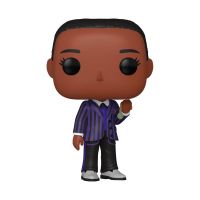 figura coleccionable funko pop bianca barclay con collar the addams family
