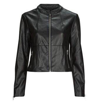 Only Cazadora de cuero ONLVICS FAUX LEATHER JACKET OTW para mujer