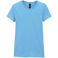 gildan camiseta softstyle para mujer