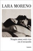 ningun amor esta vivo en el recuerdo