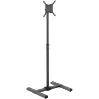 aisens soporte de suelo inclinable y extensible para tv 20kg de 13-42 negro