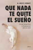 que nada te quite el sueno