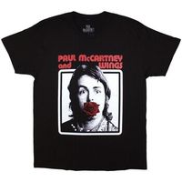 paul mccartney camiseta red rose speedway para mujer