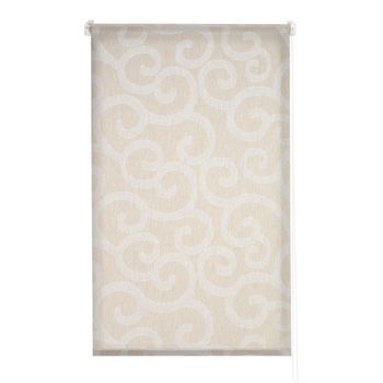 Estoralis - Estor Enrollable Translucido|  Visillo | 160 X 255 Cm (ancho/alto) Tamaño Tela 157 X 250 Cm | Ornella Beige