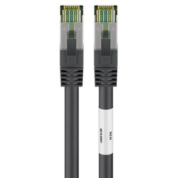 Cable de red Goobay 66723 3 m Cat8.1 S/FTP RJ-45 Negro