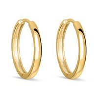 14k de aros de oro para senoras