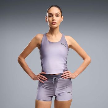 Puma Camiseta tirantes W Lightspeed Aop Crop Top para mujer