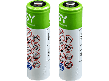 Pilas AAA recargables - ISY IAB-1003, NiMH Níquel-Metalhídrido, 800 mAh, 2 pilas