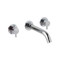 grifo de pared para lavabo de bano  fassa