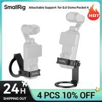 soporte acoplable smallrig pocket 4 para dji osmo pocket 4  pocket 3 adaptador de expansion de aleacion anillo magnetico ajustable para telefono
